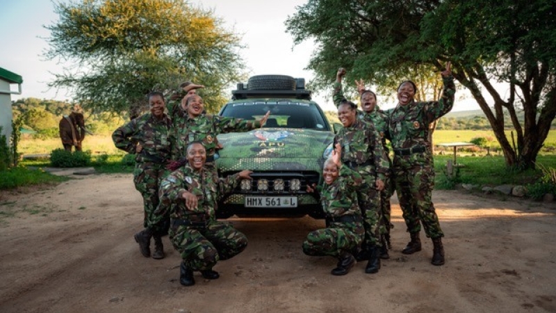 Porsche Middle East & Africa and The Romans turn Cayenne into conservation tool for The Black Mambas