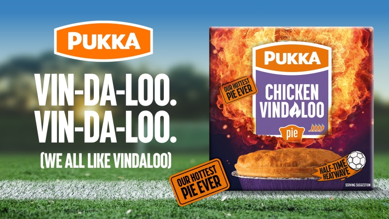 Pukka launches Chicken Vindaloo pie, in tribute to the iconic World Cup song