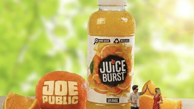 Juice Burst co appoints Joe Public