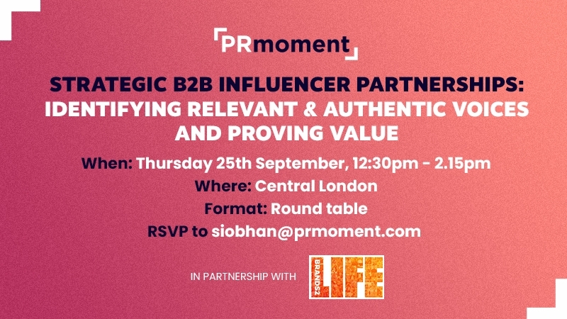 IN HOUSE NETWORKING: Strategic B2B Influencer Partnerships - Identifying Relevant & Authentic Voices and Proving Value    