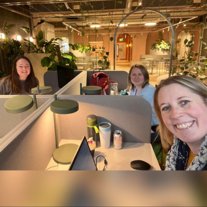 Isabel Johnston Liz Pusey Becky Attwood