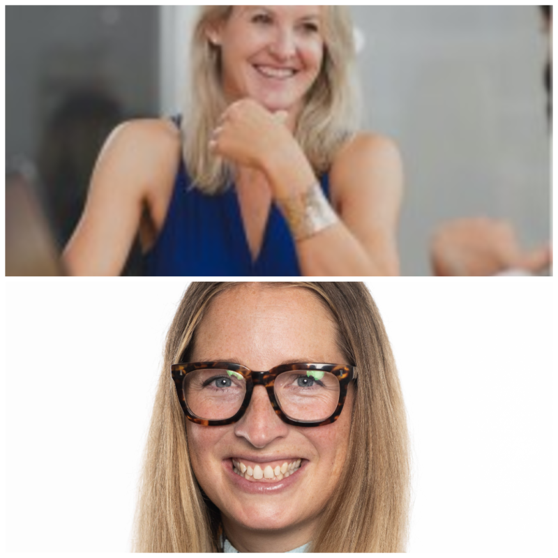 Narelle Morrison and Jenny Mowat